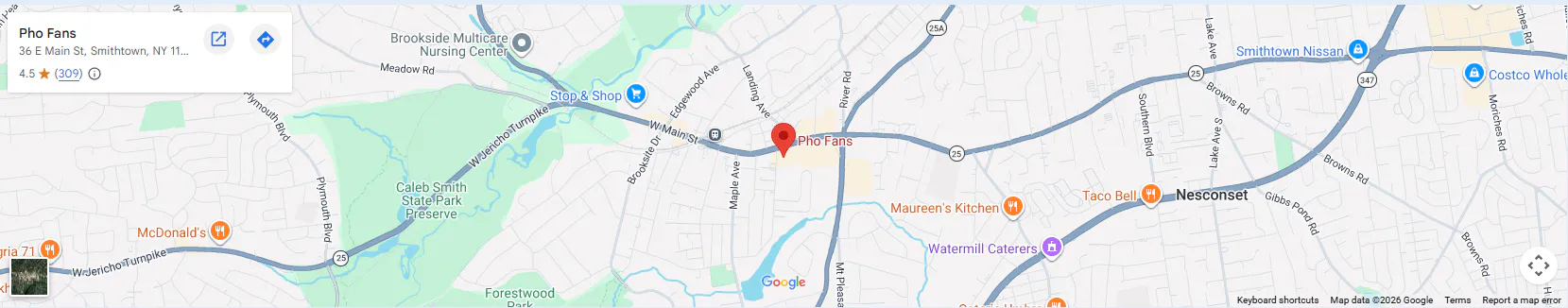 Location 36 E Main St, Smithtown, NY 11787